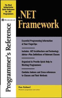 bokomslag .NET Framework Programmer's Reference