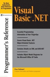 bokomslag Visual Basic.NET