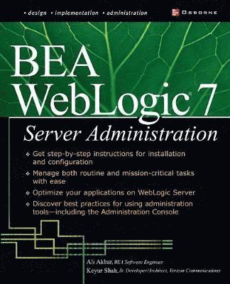 bokomslag BEA WebLogic Server Administration