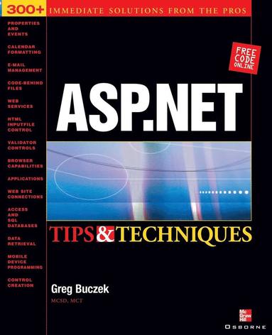 Greg Buzcek - ASP.NET Tips and Techniques, Häftad