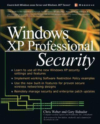 bokomslag Windows(R) XP Professional Security