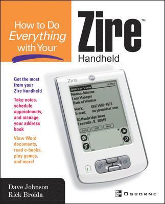 How to do Everything with Your Zire Handheld 1