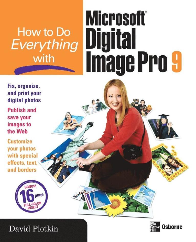 David N. Plotkin - How to Do Everything with Microsoft Digital Image Pro 9, Häftad