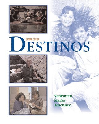 Destinos Student Edition w/Listening comprehension Audio CD 1