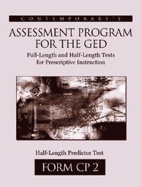 bokomslag Assessment Program for the Ged: Half-Length Form Cp2 (5 Pack)