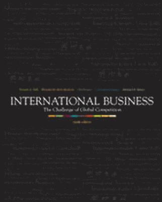 Donald Ball, Wendell H. McCulloch - International Business: The Challenge of Global Competition [With Student CDROM], Inbunden