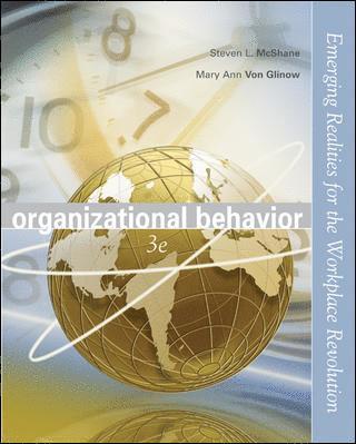 Steven McShane, Mary Ann Von Glinow - Organizational Behavior with Student CD and Olc/Powerweb Card, Inbunden