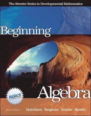 Donald Hutchison, Louis Hoelzle, Hutchison Donald - Beginning Algebra with Mathzone, Häftad