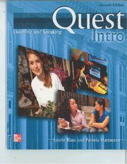 Quest Intro Level Listening and Speaking Student Book 1