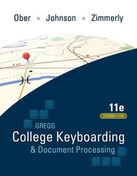 bokomslag Gregg College Keyboarding & Document Processing (GDP); Lessons 1-120, main text