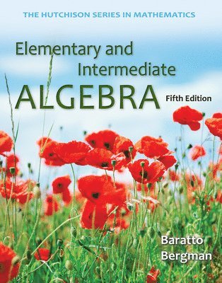 Elementary and Intermediate Algebra 1