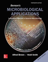 bokomslag Benson's Microbiological Applications, Laboratory Manual in General Microbiology, Short Version