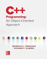 bokomslag C++ Programming: An Object-Oriented Approach