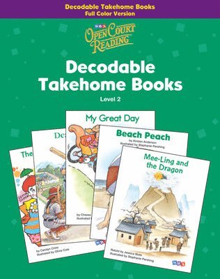 Open Court Reading, Decodable Takehome Books - Color (1 workbook of 44 stories), Grade 2