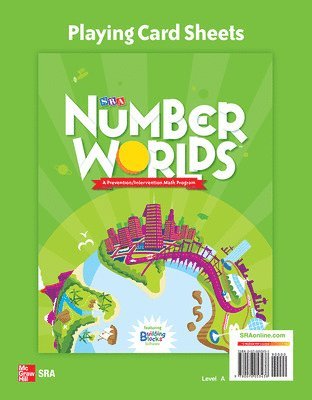 Sharon Griffin - Number Worlds Level A, Playing Card Sheets, Häftad