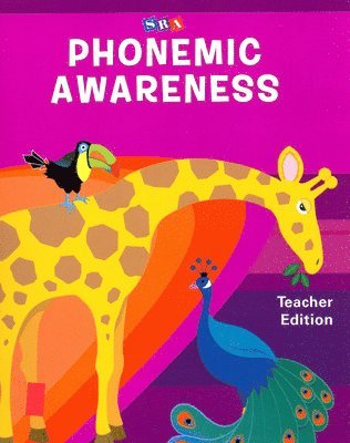 Phonemic Awareness PreK, Teacher Edition 1