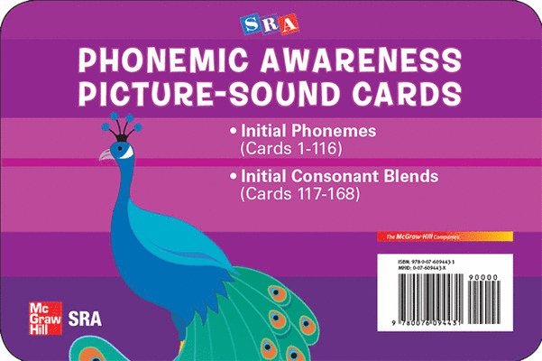 Phonemic Awareness PreK-K, Picture/Sound Cards 1