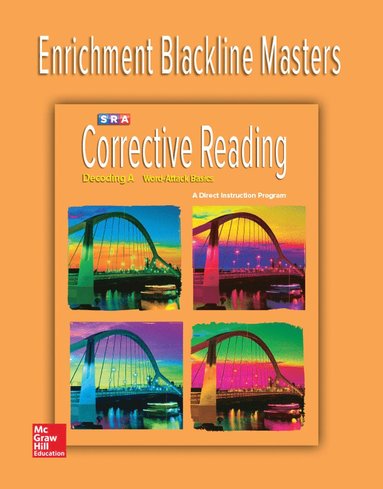 bokomslag Corrective Reading Decoding Level A, Enrichment Blackline Master