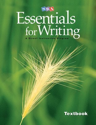 SRA Essentials for Writing Textbook 1