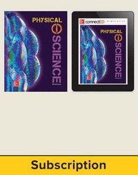 bokomslag Glencoe Physical iScience, Grade 8, Digital & Print Student Bundle, 1-year subscription