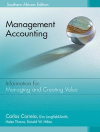 bokomslag Management Accounting: South African Edition