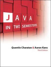 bokomslag Java In Two Semesters 3rd Edition