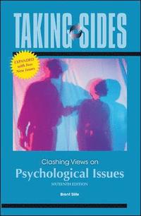 bokomslag Taking Sides: Clashing Views on Psychological Issues
