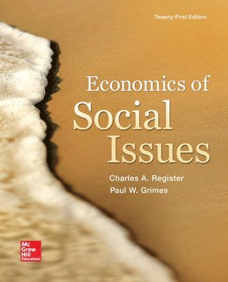Charles Register, Paul Grimes, Charles A. Register, Paul W. Grimes, Charles A Register, Paul W Grimes - Economics of Social Issues, Häftad