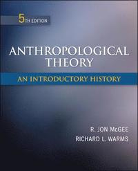 bokomslag Anthropological Theory: An Introductory History