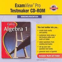 bokomslag Glecoe Algebra 1 Examview Pro CD-ROM 2005