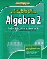 bokomslag Algebra 2, Study Guide & Intervention Workbook