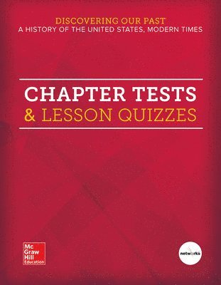 bokomslag Discovering Our Past: A History of the United States, Modern Times, Chapter Tests & Lesson Quizzes