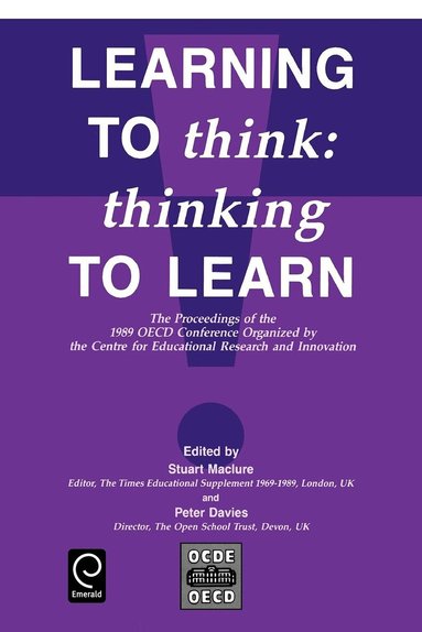 Peter Davies, Stuart Maclure - Learning to Think, Häftad