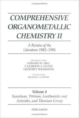 Comprehensive Organometallic Chemistry II, Volume 4