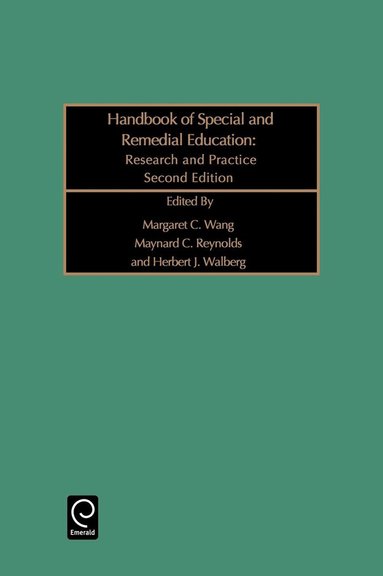 Margaret C. Wang, Maynard C. Reynolds, Herbert J. Walberg - Handbook of Special and Remedial Education, Inbunden