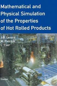 bokomslag Mathematical and Physical Simulation of the Properties of Hot Rolled Products