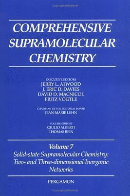 Comprehensive Supramolecular Chemistry, Volume 7