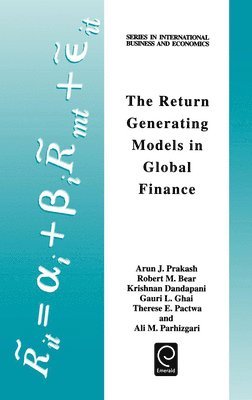 bokomslag The Return Generating Models in Global Finance