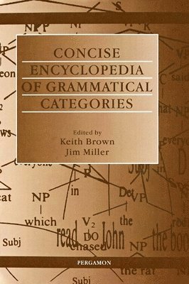 Concise Encyclopedia of Grammatical Categories 1