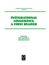 bokomslag Integrational Linguistics