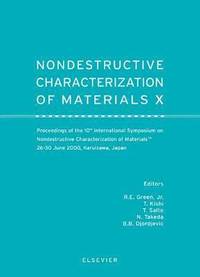 bokomslag Nondestructive Characterization of Materials X