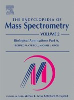 Richard Caprioli, Michael L. Gross - The Encyclopedia of Mass Spectrometry, Inbunden