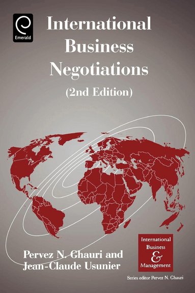 Pervez N. Ghauri, Jean-Claude Usunier - International Business Negotiations, Inbunden