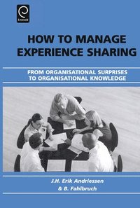 bokomslag How to Manage Experience Sharing