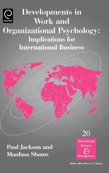 Manfusa Shams, Paul Jackson - Developments in Work and Organizational Psychology, Inbunden