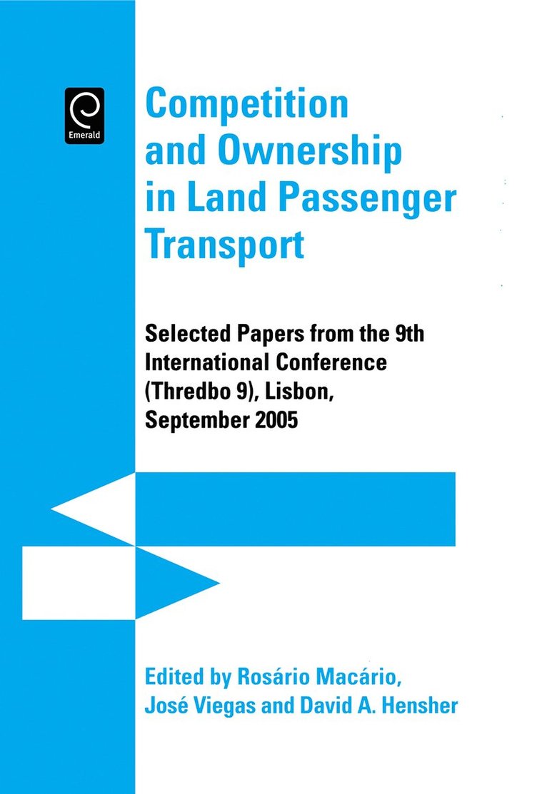 Competition and Ownership in Land Passenger Transport 1