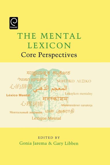 Gonia Jarema, Gary Libben - Mental Lexicon, Inbunden