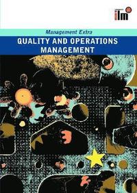 bokomslag Quality and Operations Management Revised Edition