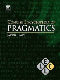 bokomslag Concise Encyclopedia of Pragmatics
