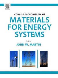bokomslag Concise Encyclopedia of Materials for Energy Systems